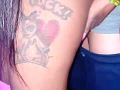 Hot Blowjob in Night Club
