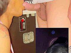 Hot Blowjob in Night Club
