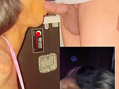 Hot Blowjob in Night Club
