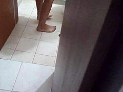 Latina Neighbor’s Bathroom Tease Unveiled