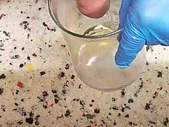 Unexpected spill in lab glass