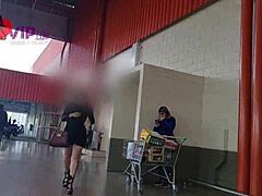 Cristina’s pregnant glow caught on tape