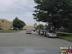 Watch thug's daring action unfold