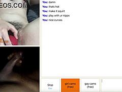 Sexy Webcam with Moaning Toy Play