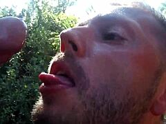gay amateurs outdoors with flair