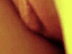 teasing closeup fingering before bareback doggy action