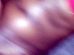 Caribbean wife feels deep pleasure sitting on cock
