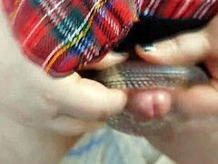 Redhead Tgirl Delights in POV Action