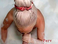 Steamy Bubble Bath with Stepson