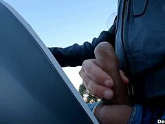 Blonde Teen's Public Dare