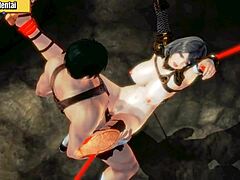 3D Gladiator's Intense Oral Scene