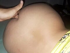 Ebony Amateur's Daring Tease
