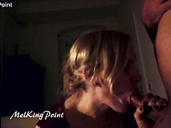 cheeky milf sucks off stranger