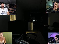 Joycgee and Fancy Tease on Webcam