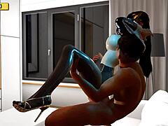 hot 3D cartoon thrills unfold