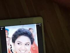 i moaned during cum tribute to keerthi suresh