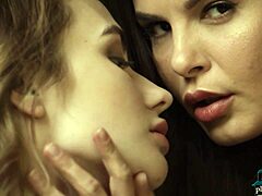 Alice and Shea in sultry Ukrainian lesbian play