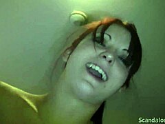 Brunette Babe Sucks and Fucks Hardcore Pussy