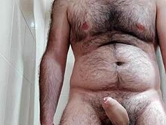 Spanish Stallion’s Solo Shower Desire