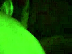Ebony's Subtle Deepthroat in Homemade POV Clip
