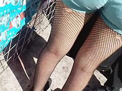 colombian milf's stunning street curves