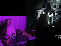 Big Tits in Evil Naked Game