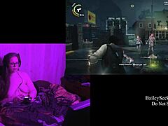 Big Tits in Evil Naked Game