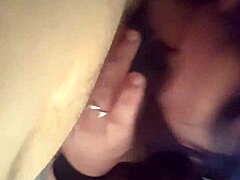 Who's this vixen sucking me off?