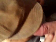Blindfolded beauty in sensual POV