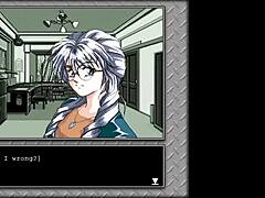 I’m playing a 1993 hentai game for sex rewards