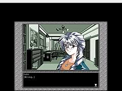 I’m playing a 1993 hentai game for sex rewards