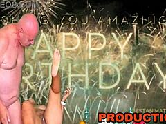 Intense Creampies at European Party