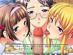 Young thrilling threesome adventure