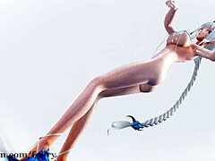 Kawaii 2D bikini action dazzles