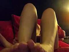 Girlfriends in Sensual Foot Play