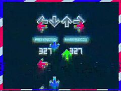 Naughty UK stepmania mods feature cock play