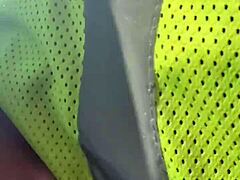 Newbie struggles with camera in public gay fun