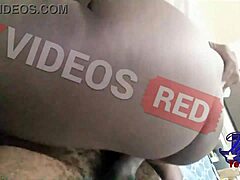 ebony milf's tempting bubble butt tease