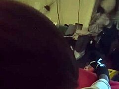 Deepthroat delights with close lovers
