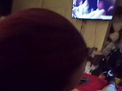 Deepthroat delights with close lovers