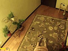 my russian masked wife’s wild blowjob at night