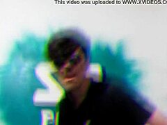 Naughty guy banging emo gay in secret spot