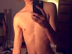 Andrewgylb's Relentless Gay Dildo Action In Snapchat Clips