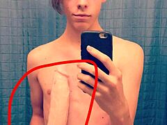 Andrewgylb's Relentless Gay Dildo Action In Snapchat Clips
