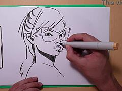 Sketching Erotic Art with Copics
