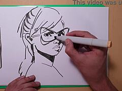 Sketching Erotic Art with Copics