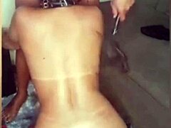 Ever seen a collared wife used rough?