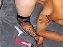 Latina Threesome Delivers Toy Thrills