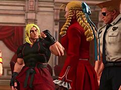 Street Fighters Bare Chun Li's Raw Power