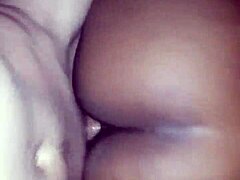 Cheeky mama flaunts big booty for rough backshots